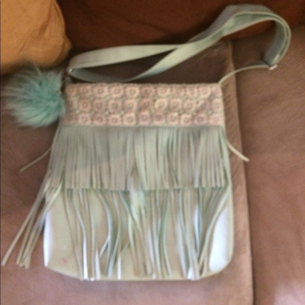 Hippie teal bag